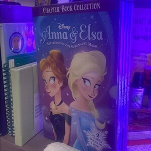 Disney Anna & Elsa Purple Book Collection